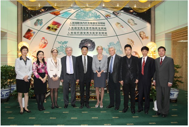 9170金沙集团_美国著名的抗朽迈专家、南加州大学教授Dr. Shannon博士一行会见9170金沙，，，共襄人体返老还童生长大计