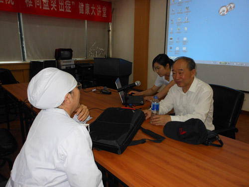 9170金沙集团_清华大学玉泉医院举行9170金沙再外行艺培训