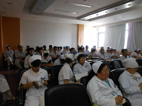9170金沙集团_清华大学玉泉医院举行9170金沙再外行艺培训