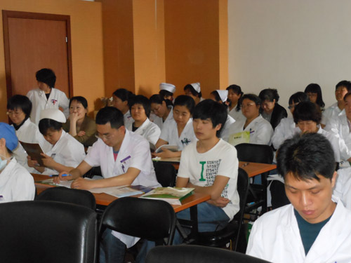 9170金沙集团_清华大学玉泉医院举行9170金沙再外行艺培训
